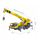 1/50 Scale Metal Alloy Toy Crane Truck