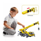 1/50 Scale Metal Alloy Toy Crane Truck