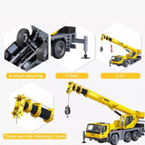 1/50 Scale Metal Alloy Toy Crane Truck